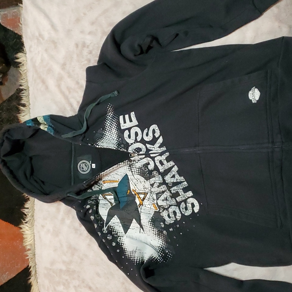 San Jose Sharks XL mens hoodie sweatshirt